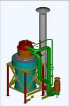 Low Btu Fired Heat Exchanger