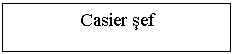 Text Box: Casier sef