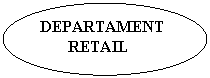 Oval: DEPARTAMENT       
       RETAIL
