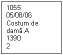 Text Box: 1055
05/08/06
Costum de dama A
1390
2

