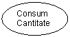 Oval: Consum
Cantitate 
