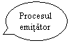 Oval Callout: Procesul emitator