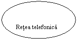 Oval: Retea telefonica
            
