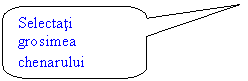 Rounded Rectangular Callout: Selectati grosimea chenarului