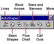 [AutoShapes toolbar]