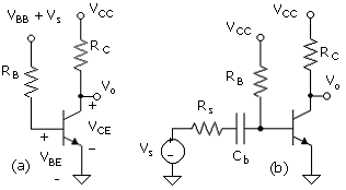 amplifier emitter coupling capacitor