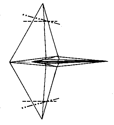 unfold, leaving crease - making Delty aeroplane